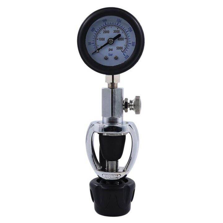 Scuba Diving Yoke Tank Pressure Checker 5000 PSI 350 BAR,Scuba Diving Accessories Lazada