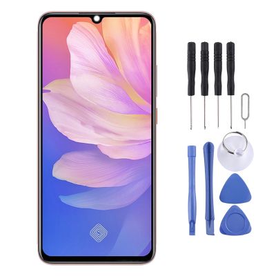 หน้าจอ LCD วัสดุ TFT และ Digitizer Full Assembly (ไม่รองรับการระบุลายนิ้วมือ) สำหรับ Vivo S1 Pro/ V1832A / V1832T (จีน)/X27 / V15 Pro