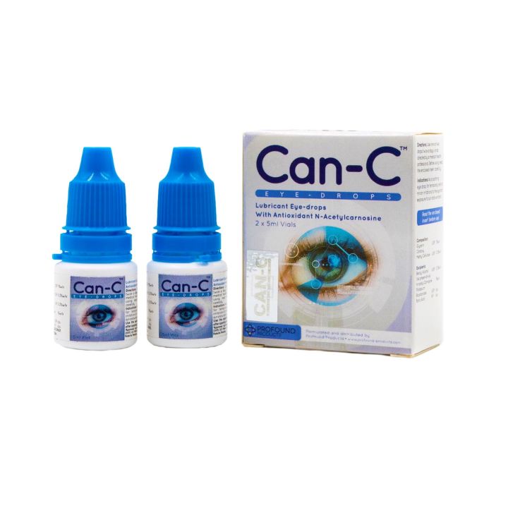 Can-C / Lubricant Eye Drops / With Antioxidant N-Acetylcarnosine / 2 ...