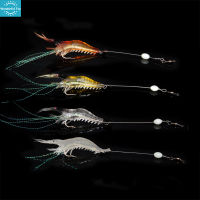 WT【ready Stock】Soft Lure 9Cm/6G Fishing Luminous กุ้งเหยื่อตกปลาประดิษฐ์จำลองกุ้งล่อตกปลา1【cod】