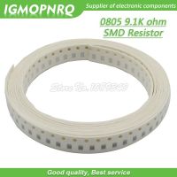 300pcs 0805 SMD Resistor 9.1K ohm Chip Resistor 1/8W 9.1K 9K1 ohms 0805 9.1K