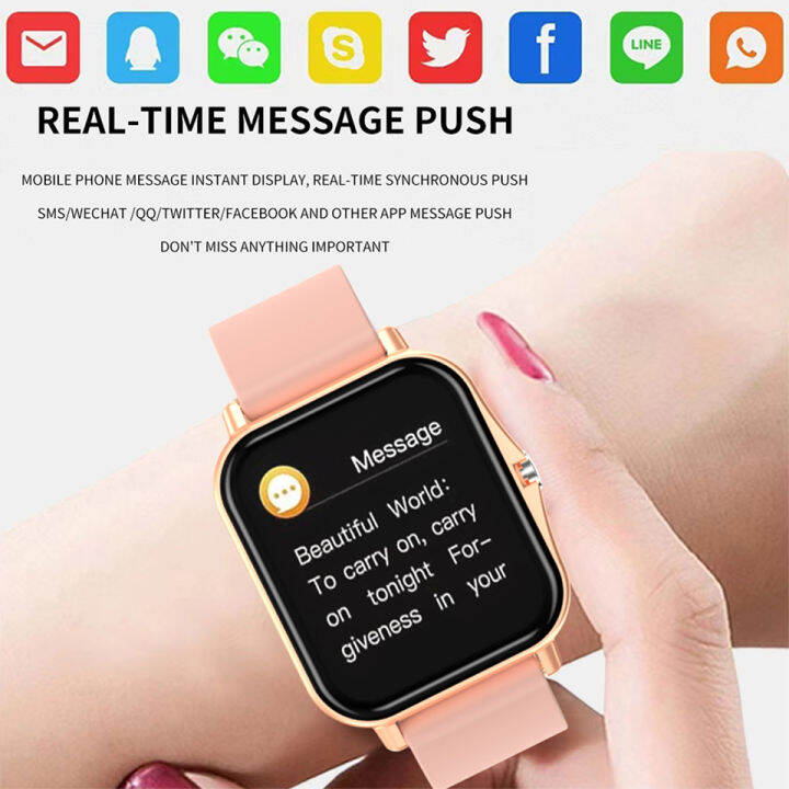 2023ใหม่-smart-watch-สำหรับผู้ชายผู้หญิงของขวัญเต็มหน้าจอสัมผัสกีฬาออกกำลังกายนาฬิกาบลูทูธดิจิตอล-s-mart-w-atch-ผู้ชายผู้หญิง