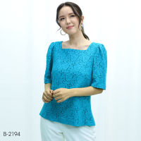 MIKIKO Blouse MI-B2194 ลูกไม้แฟนซี แขนยาว IGPU22-2