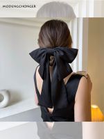 【hot】ↂ  New Fashion High-end Big Barrette Bow Headdress Hairpin Female Back Drape Clip Hair Accessoreis