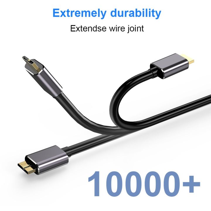 ร้อน-สายเคเบิลภายนอกฮาร์ดไดรฟ์สายเคเบิล-usb-micro-b-สายเคเบิล-hdd-สายเคเบิลข้อมูล-micro-สายเคเบิล-ssd-sata-สำหรับ-samsung-ฮาร์ดดิสก์สายเคเบิล-micro-b-usb3-0