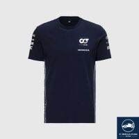 AlphaTauri 2023เสื้อยืดทีม-กองทัพเรือ (เป็นทางการ F1 Merch) -ร้านสูตร Juan