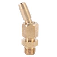 10Pcs 1/8 Inch DN6 Brass Gushing Spray Water Fountain Nozzles Universal Water Curtain Nozzle Landscape Garden Fountain Garden Pond Decoration