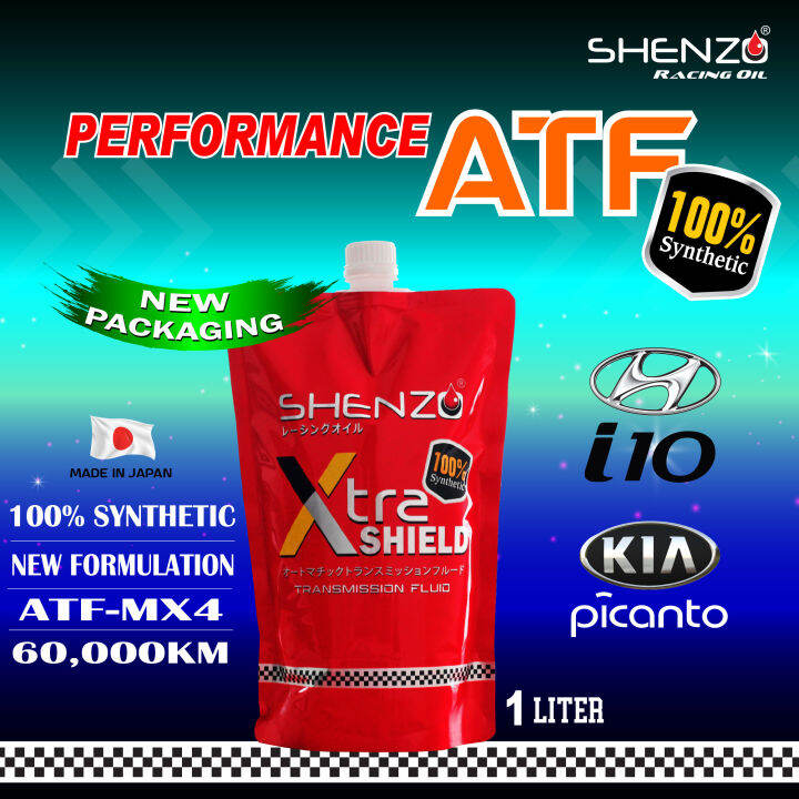 ATF Performance Gear Oil 100 Fully Synthetic ATF MX4 For Hyundai i10