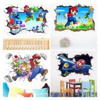 3D Cartoon Game Wall Sticker For Kids Rooms Decals Nursery Home Decor Vinyl Mural for  Bedroom Living Room  Game poster Tapestries Hangings