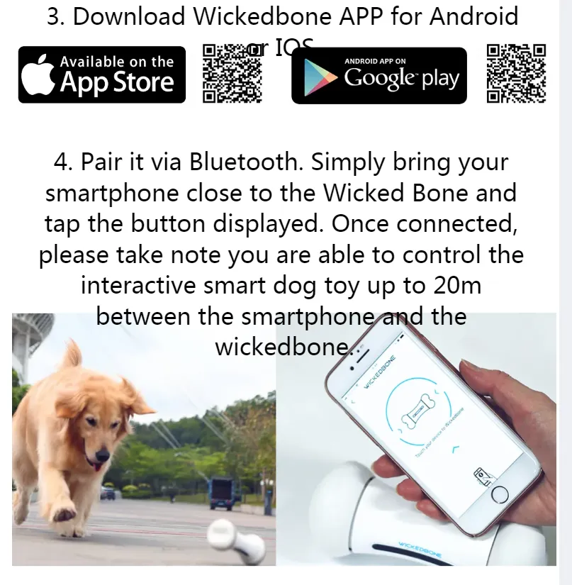 WICKEDBONE: World's First Smart & Interactive Dog Toy