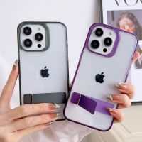 เคสโทรศัพท์โปร่งใส HOCE สำหรับ iPhone 14 13 12 11 Pro Max พร้อมเคสใสสำหรับ14 Plus เคสป้องกันกล้องสีล้วนเคสกันกระแทก