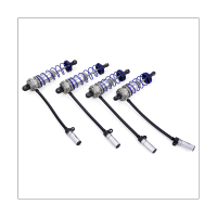 4Pcs Metal Front and Rear Shock Absorber for ZD Racing DBX-10 DBX10 1/10 RC Car Upgrade Parts Accessories