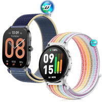 Amazfit Pop 3S สายรัดไนลอน Amazfit Pop 3S สายรัดข้อมือกีฬา Strap SmartWatch Amazfit Pop 3R สายสมาร์ทวอทช์