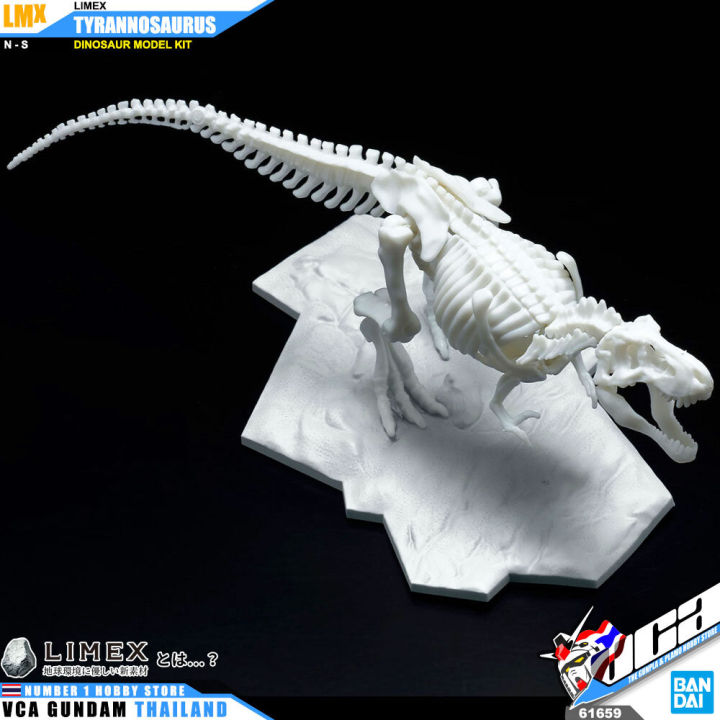 bandai-limex-skeleton-tyrannosaurus-โมเดล-ไดโนเสาร์-vca-gundam