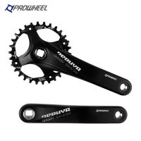 Prowheel จักรยาน BCD 104หมุนเฟือง17075มิลลิเมตรจักรยานช่องสี่เหลี่ยมอลูมิเนียม Crankset 3032343638ครั้ง MTB ภูเขา Crankset