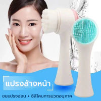 เครื่องดูแลหน้า 2in1 เครื่องทำความสะอาดหน้า เครื่องขัดหน้า แปรงนวดหน้า นวดหน้า สปาหน้า Face cleaner