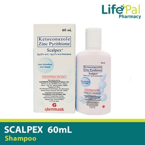 Ketoconazole Zinc Pyrithione Scalpex Shampoo 60ml Lazada Ph