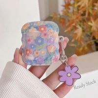 【hot sale】 ♣✽◑ C02 Fresh flowers floral pendant wavy silicone soft wireless bluetooth earphone case for apple airpod pro 2 2nd 1 3 colorful cover