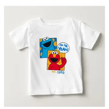 Sesame Street Elmo Boys Baby Toddler Polo Collared Tee Shirt BSGC407 