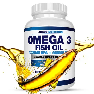 Omega 3 Fish Oil - Arazo Nutrition