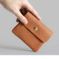 Business Card Holder Handmade Card Holder Genuine Leather Card Binder Vintage Desk Accessory Men Card Wallet Womens Coin Purse