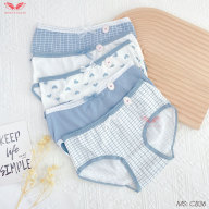 VINGO Combo 5 quần lót nữ bigsize siêu co dãn hoạ tiết trẻ trung nhẹ nhàng thumbnail