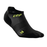 CEP dynamic+ ultralight no show socks, women size II EU34-37 black/green