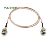 ตัวผู้สายเคเบิ้ลทรงหางหมูเป็น BNC ตัวผู้ RG179 75Ohm ตัวแปลงสัญญาณ SDI สายอะแดปเตอร์1ม. สำหรับ HD-SDI 3G-SDI กล้องวิดีโอกล้องวงจรปิด