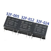 5ชิ้น/ล็อตรีเลย์ Hf32f Jzc-32f-005-Zs3 Jzc-32f-012-Zs3 Jzc-32f-024-Zs3 3a 5pin