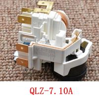 ตู้เย็น PTC Starter Relay QLZ-7.10A คอมเพรสเซอร์ Overload Protector Parts