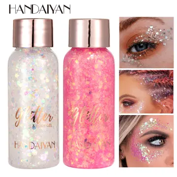 eyeshadow Glitter Shimmer Face Jewels Pigment Body Face Eye Glitter Sequin  Gel Cream Eye Shiny Skinface Sequin Body Glitter