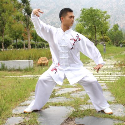 ชุดการออกกำลังกายตอนเช้าเครื่องแบบกังฟูแบบไถชิจีนดั้งเดิมเสื้อผ้าวูซู Ks S ศิลปะการต่อสู้ชุดชุนปีก