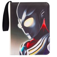 Ultraman Anime Game Collection Card Album Book 4 Grid Holds 400 Pieces Card Binder Cards Cartoon Cool Card Storage Bag