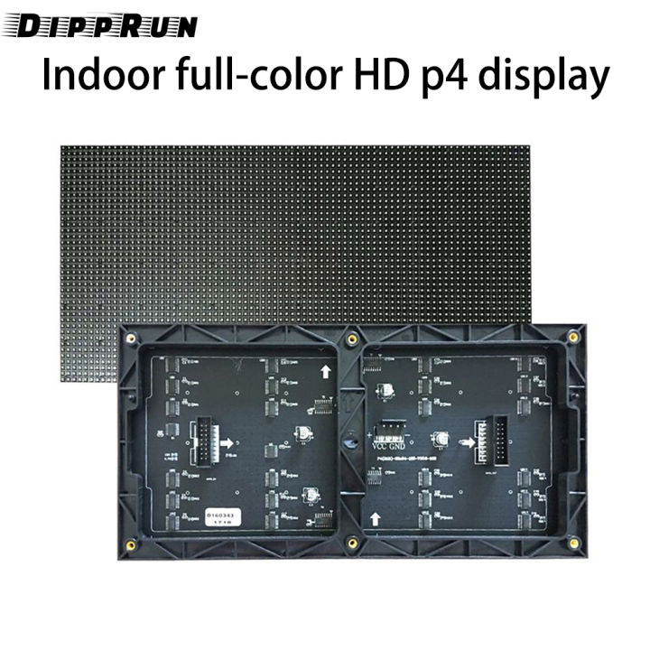 DIPPRUN RGB LED Matrix Panel 64×32 2048 DOTS Pixels Pitch 5mm P4 Indoor led  Matrix Module Panel Full Color for Advertising Lazada PH