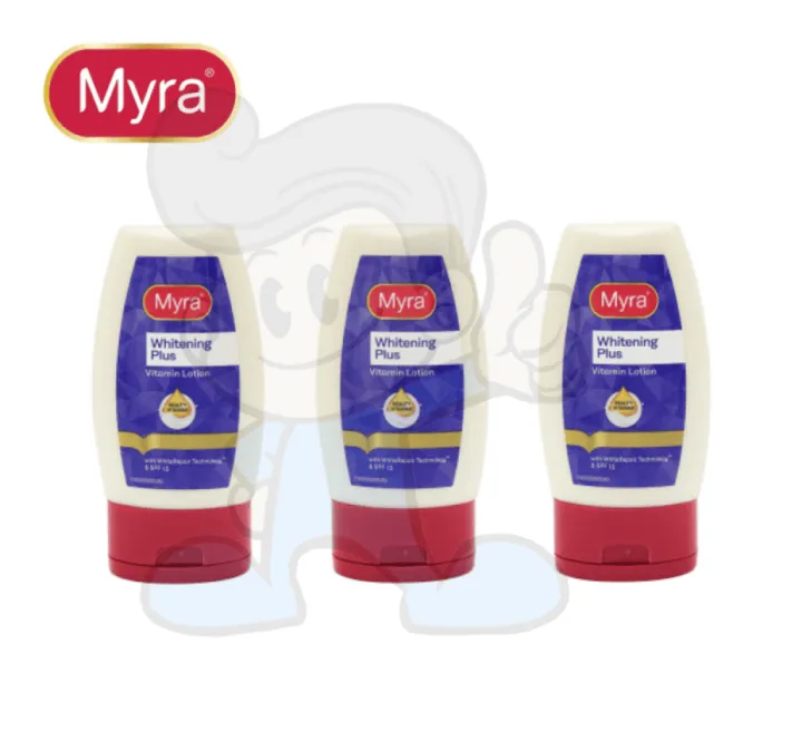 Myra Whitening Plus Vitamin Lotion (3 x 50ml) Lazada PH