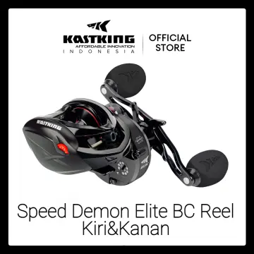 KastKing Speed Demon Elite Fishing Reel, World's Fastest 10.5:1 Gear  Ratio/Deadbolt Baitcasting Reel, 10+1 Shielded Stainless Steel BB, CNC