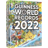 Guinness World Records 2022 childrens science popularization hardcover folio exploring the World Encyclopedia teenagers extracurricular reading English original imported books