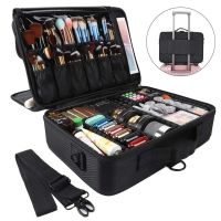 【jw】△▽✺  2021 New Makeup Organizer Make Up Bolso Mujer Storage Suitcases