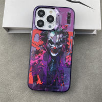 movies characters joker electroplating hot silver Phone Case For iPhone 15 Pro Max 14 ProMax 13 12 12Pro 11 Shockproof Phone soft border hard case Mobile phone protective case
