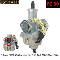 New Motorcycle Carburetor Modification PZ30 Carb 30mm Carburetor For ATV Dirt Bike 150cc 160cc 200cc 250cc