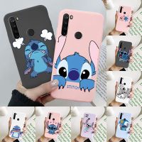 Stitch Case For Redmi Note 8 8T Note8 Pro Protective Cover Anime Cartoon Soft Silicone Funda For Redmi Note8 T Bumper Capa Cute