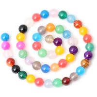 strand Mix Colorful Howlite natural stone jewelry findings beads round shape necklace lariat earrings crystal celet Charms making Accessories diy 4 6 8 10 12MM Pick Size