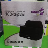 Docking 2.5/3.5 1Bay MAGICTECH MT-08 USB3 Support HDD Type : 2.5",3.5" SATA (Black)