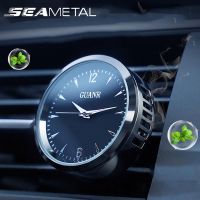 SEANETAL Luxury Car Air Freshener Smell in the Car Styling Air Vent Perfume Diffuser Clock Clip for Car Interior Accessories