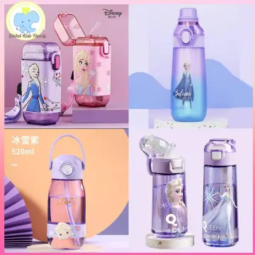 520Ml Disney Anime Frozen Water Bottles Cute Cartoon Mickey Minnie