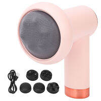 [wilkl] เครื่องแกะสลักร่างกาย Fascia Massage Wireless Handheld 6ระดับการเผาผลาญไขมัน Cellulite Body Massager พร้อม5หัวนวด