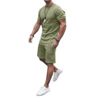 Traje de verano para hombre, ropa deportiva de gran tamaño, Camiseta con estampado 3D, pantalones cortos, moda masculina S, 2022