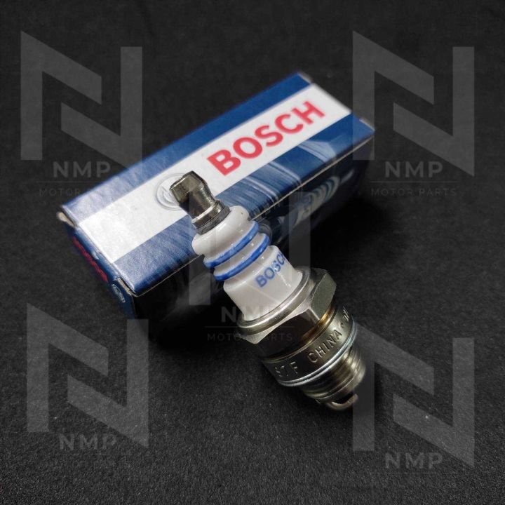 หัวเทียน-เครื่องยน-2-จังหวะ-เกลียวสั้น-เบอร์-ws7f-แท้-bosch-spark-plug-เครื่องตัดหญ้า-เครื่องพ่นยา-เครื่องเลื่อย