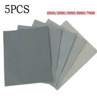 【CW】 5pcs Papers Soft Paper Base Uniform 2000 2500 3000 5000 7000 Car Paint Mixed Assorted Grit Wet and Dry Sandpaper