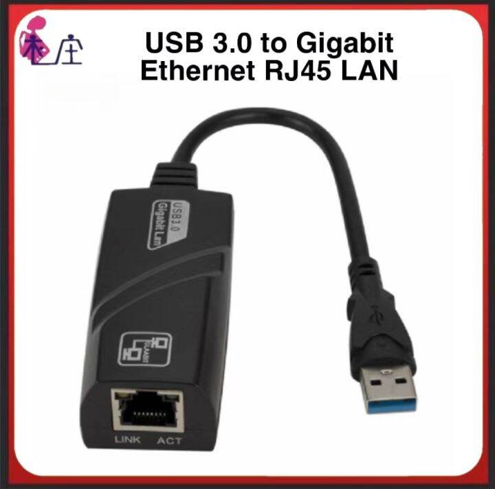 Usb 3 0 To Gigabit Ethernet Rj45 Lan 10 100 1000 Mbps Network Adapter Lazada Ph